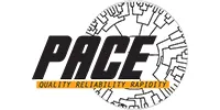 A Logo of Pace auto parts